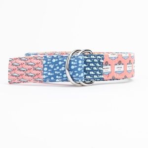 Vineyard Vines Men’s patchwork D-ring belt